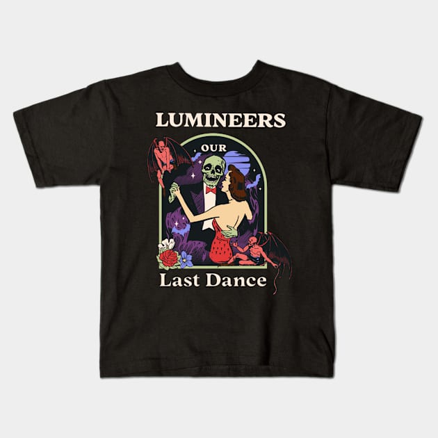 Our Last Dance Lumi Kids T-Shirt by Elaia Loelya Art